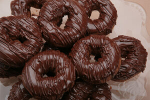 Chocolate Cake Donuts