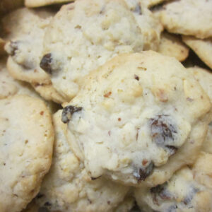 Chocolate chip and oatmeal cookies