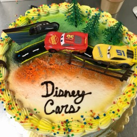 Disney's Cars birthday cake