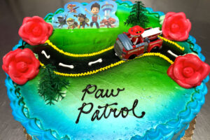 Paw Patrol birthday cake