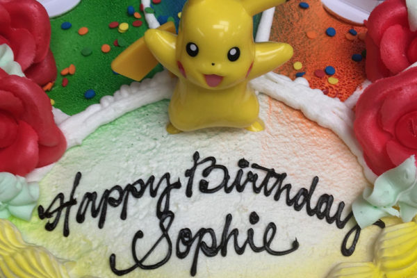 Pokemon birthday cake for Sophie
