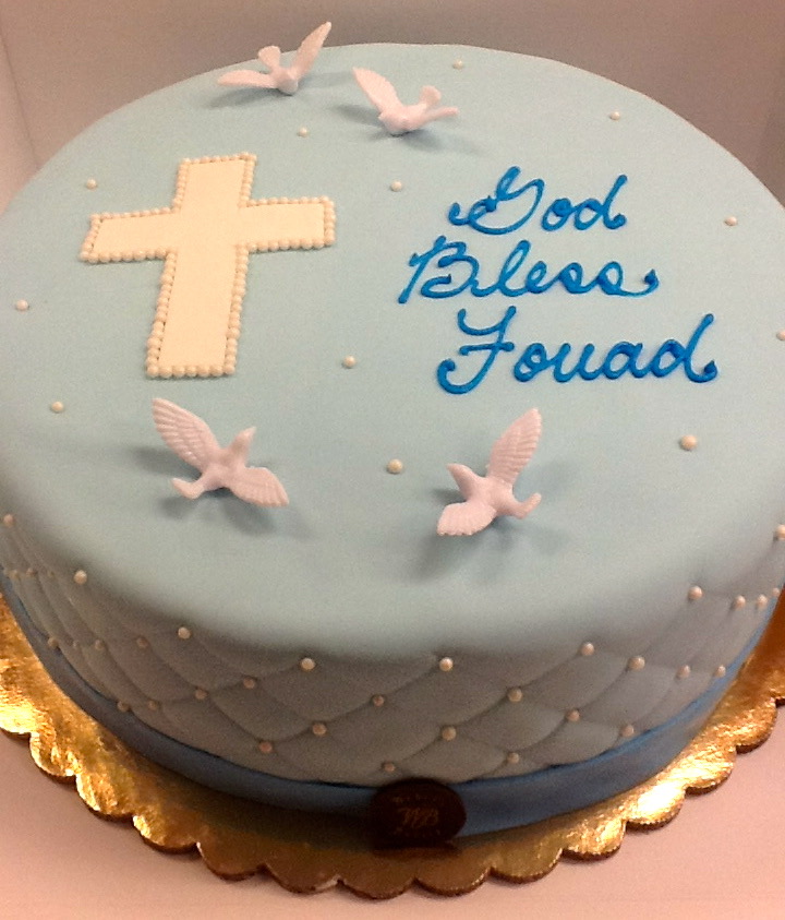 Quilted communion cake